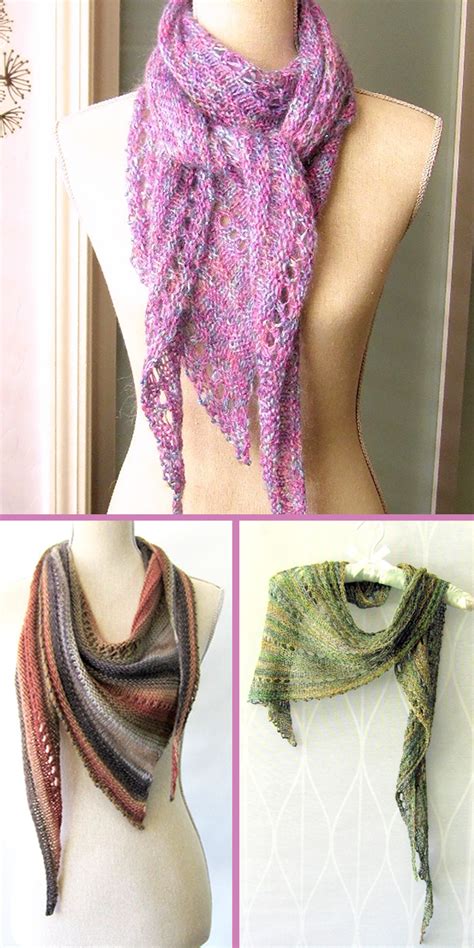 Triangle Scarf Knitting Patterns In The Loop Knitting