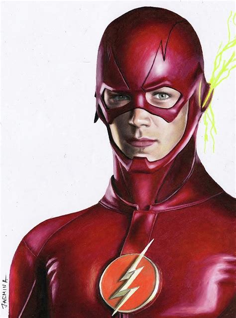How to draw the flash step by step 2020 | drawing the flash face. The Flash Fanart Drawing by Jasmina Susak