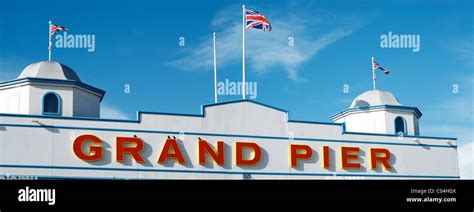 Grand Pier Weston Super Mare Somerset England Hi Resolution WideLux Stock Photo Alamy