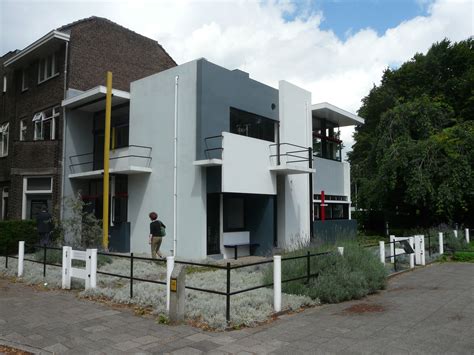 Haus Schröder Von Gerrit Rietveld De Stijl 1924 Utrecht In Den