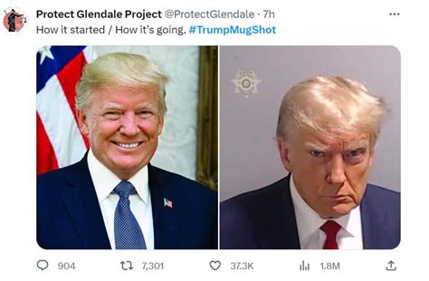 Top 10 Hilarious Donald Trump Mugshot Memes On Social Media