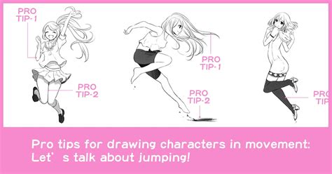 Pro Tips For Drawing Characters In Movement Lets Talk About Jumping