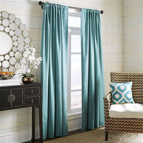 Whitley Curtain Teal Pier 1 Imports With Images Curtains Living