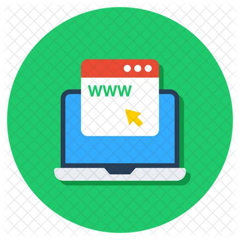 Web Portal Icon Download In Flat Style