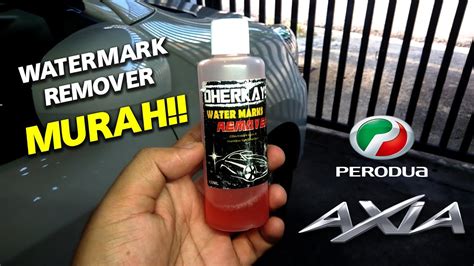 Cara hilangkan habuk dalam kereta. Cara Hilangkan Watermark Pada Cermin Kereta | Perodua Axia ...