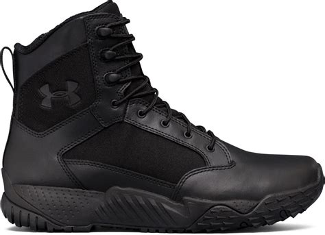 Under Armour Mens Stellar Tactical Side Zip Tactical Boots Academy