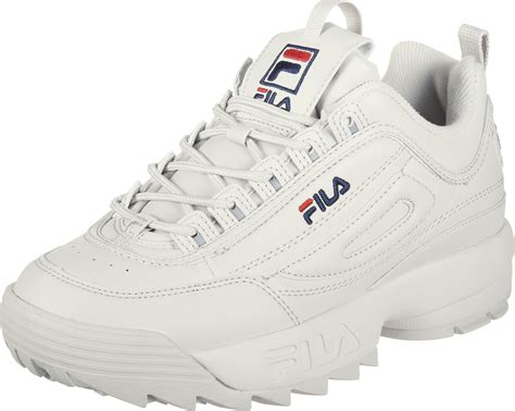 Fila has accompanied mountaineers to the heights of mount everest and even seen the green lawns of wimbledon. Fila Disruptor Low W schoenen turtledove