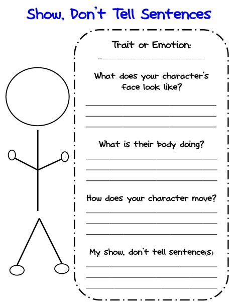 Character Traits Worksheet For Kindergarten