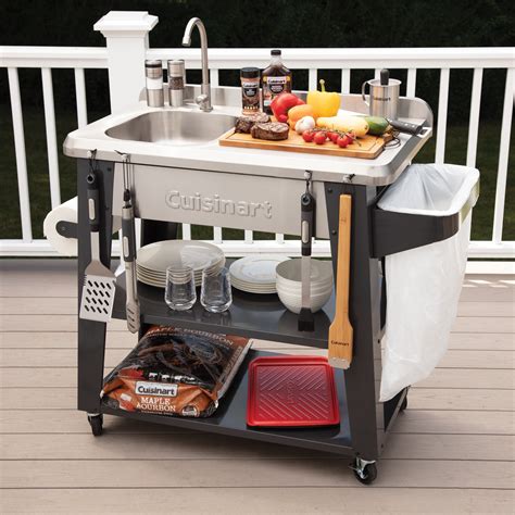 Deluxe Outdoor Prep Table