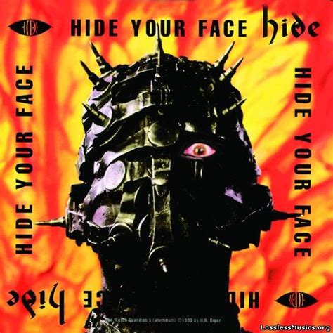 1994 Hide Hide Your Face Radical Clothes Cover Art Brain Salad