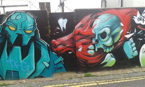 Street Art In Brighton Cool Graffiti