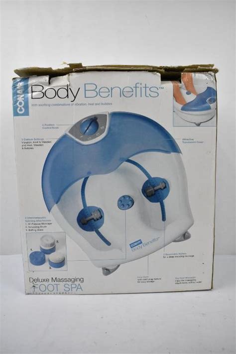 conair body benefits deluxe massaging foot spa
