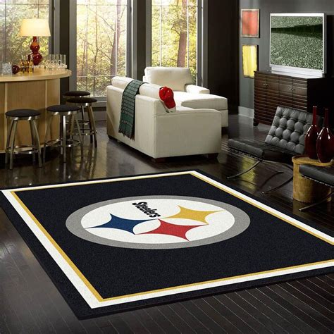 Floor & decor has top quality stone bathroom at rock bottom prices. Pittsburgh Steelers Rug Team Spirit | Rugs, Cowboy rugs ...