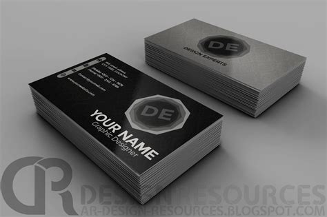 Simple Personal Business Card Dr Design Resources