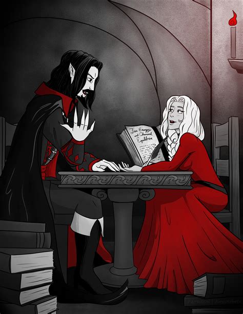 Artstation Dracula And Lisa