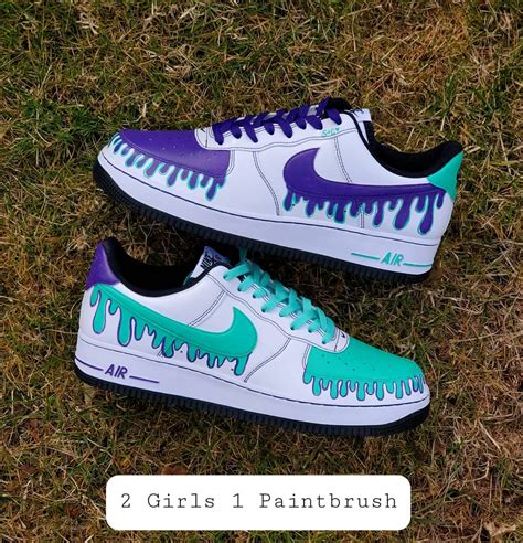 Custom Air Force 1s You Pick Design Painted Sneakers Etsy