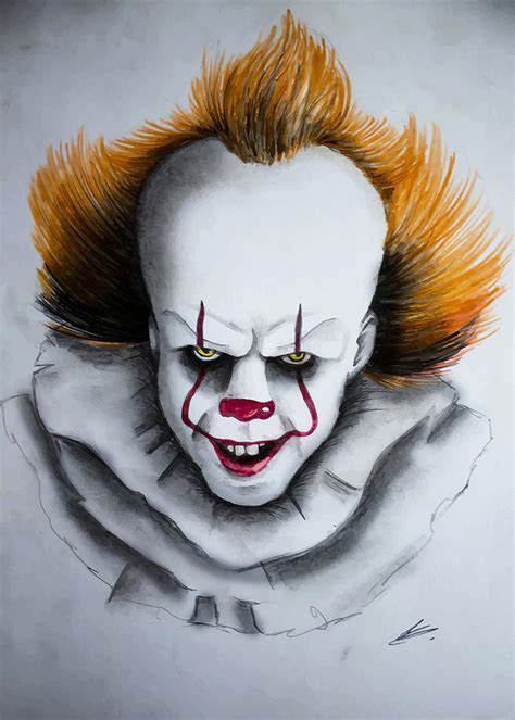 Hobby Dancing Pennywise The Dancing Clown Digital Art By Towery Hill