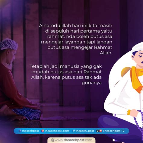 Muslim Wajib Tahu Ini Pembagian Bulan Ramadhan The Aceh Post