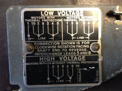 Baldor high voltage and low voltage wiring. Hello every one Need some help to wire a drum switch