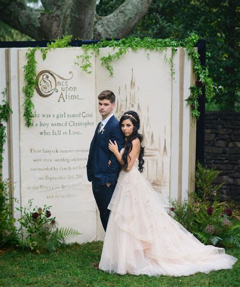 Tinkerbell themed birthday party {cake, decor, fairies, ideas}. Fairytale-Inspired Wedding: Cassi + Chris - Part 1 | Green ...