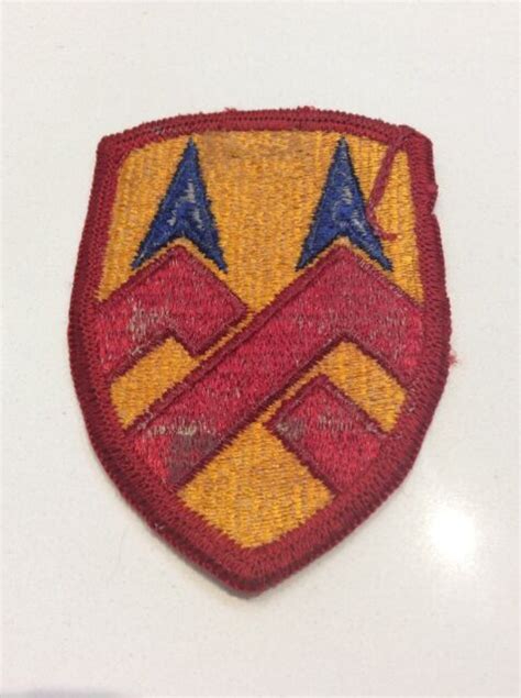 Vietnam Era Us Army 377th Support Brigade Full Color Merrow Edge