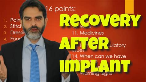 Recovery After Penile Implant Surgery Post Operative Care After