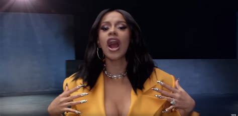 Cardi B S Nails In Girls Like You Cardi B S Sexy Music Video Nails