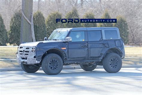 Ford Bronco Warthog Hybrid Spotted With Interesting Features Ford