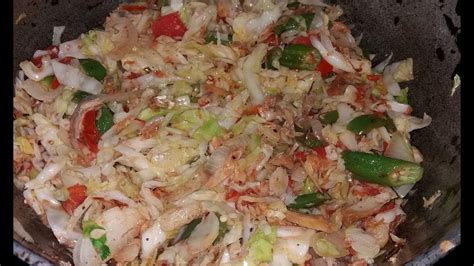 Cabbage And Saltfish Popular Jamaican Dish Youtube