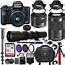 Canon EOS M50 Mirrorless Digital Camera With 15 45mm Lens Bundle 
