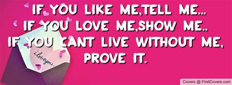 Tell Me If You Like Me Quotes Quotesgram