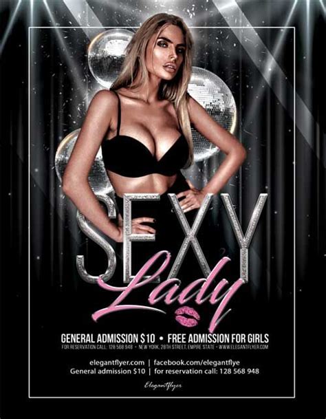 Check Out The Sexy Ladies Party Free Flyer Template Only On Sexy Ladies