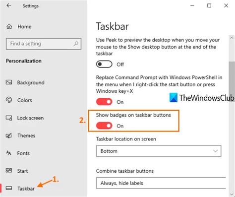 How To Show Notification Badges On Taskbar Icons In Windows 11 Vrogue