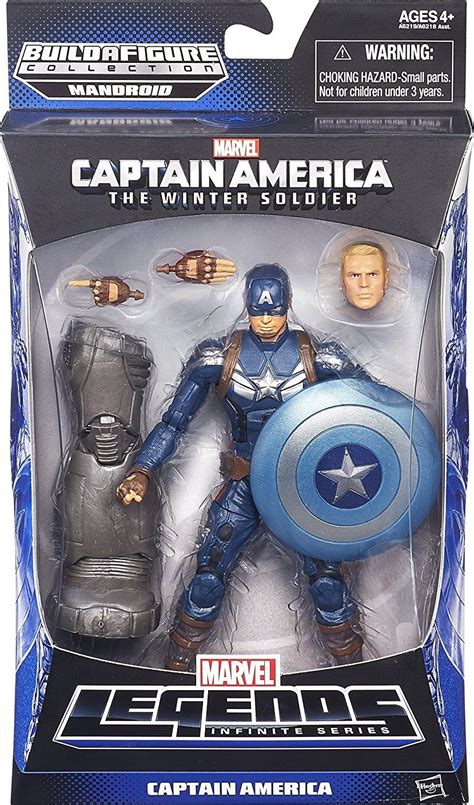 Marvel Legends Captain America Mandroid Build A Figure