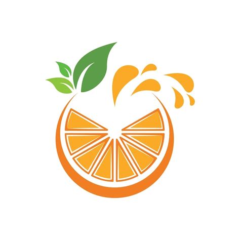 Premium Vector Orange Logo Design Vector Icon