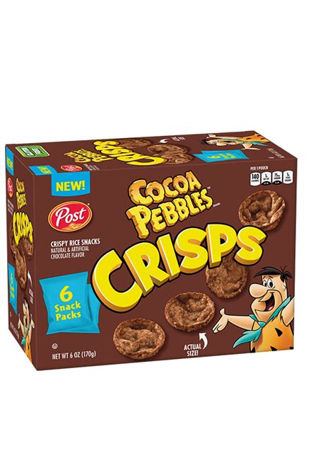 Cocoa Pebbles™ Crisps Snack Packs Pebbles Cereal