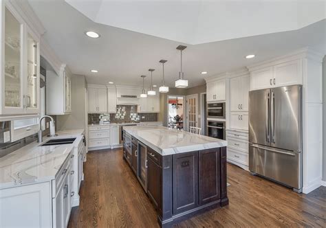 New or custom cabinetry · new countertops 67 Desirable Kitchen Island Decor Ideas & Color Schemes ...