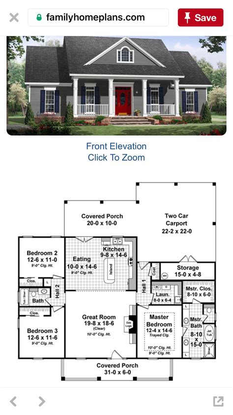 Pin by Patricia Foster on House plans | Floor plans, Barndominium floor plans, House plans