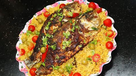 Arabian Dish Fish Majboos Full Recipe To Make Authentic Dish At
