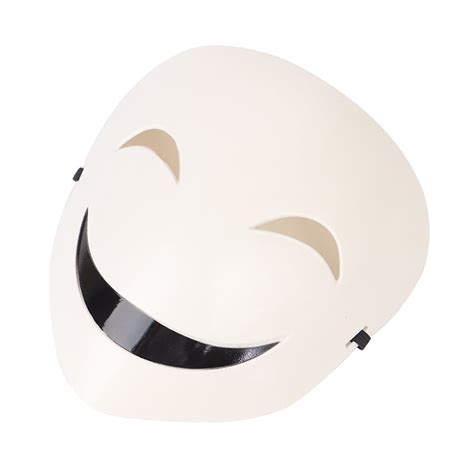 Magecrux 1pc Adults Japanese Anime Black White Visible Adjustable Mask