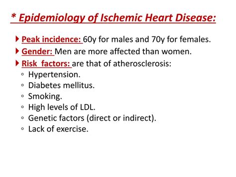 Ppt Ischemic Heart Diseases Powerpoint Presentation Free Download Id2027330