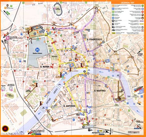 Orangesmile Com Common Img City Maps Pisa Map Mapa