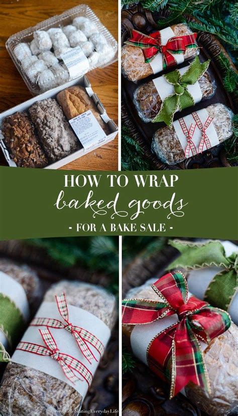 Escape from your daily hustle and bustle by. How to Wrap Baked Goods | Food gifts wrapping, Christmas ...