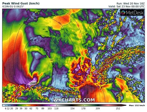 Allerta Meteo Intenso Ciclone Nel Golfo Di Biscaglia Forti Piogge E