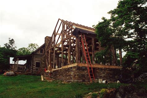 Handmade Houses With Noah Bradley Log Cabins Timber Frame Stone