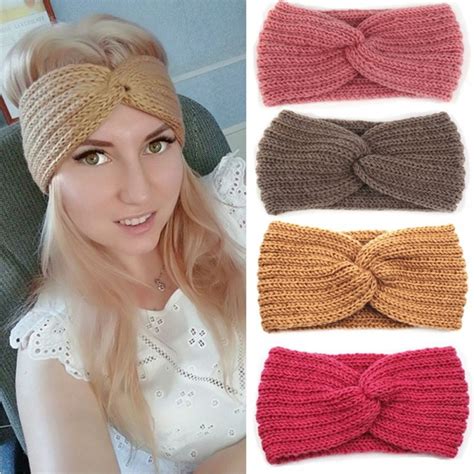 Winter Ear Warmer Headband Soft And Posh Knitted Headband Crochet