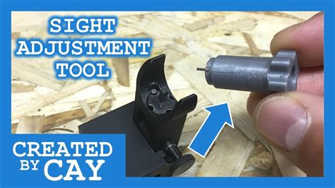 Worlds Lightest And Cheapest Ar15 A2 Front Sight Adjustment Tool 5