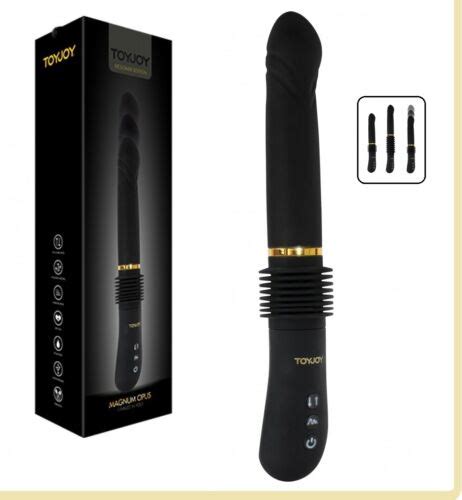 sex toys fallo dong vibrant percussion magnum opus thruster silicone toy joy 4024144519682 ebay