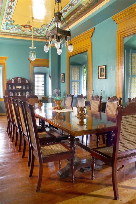 Filipino Home Styling The Grand Dining Room Of An Ancestral Filipino