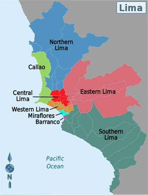5 Lima Districtsmap Exploring Ed